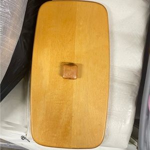 Replacement Wood Longaberger Woodcrafts lid for a basket